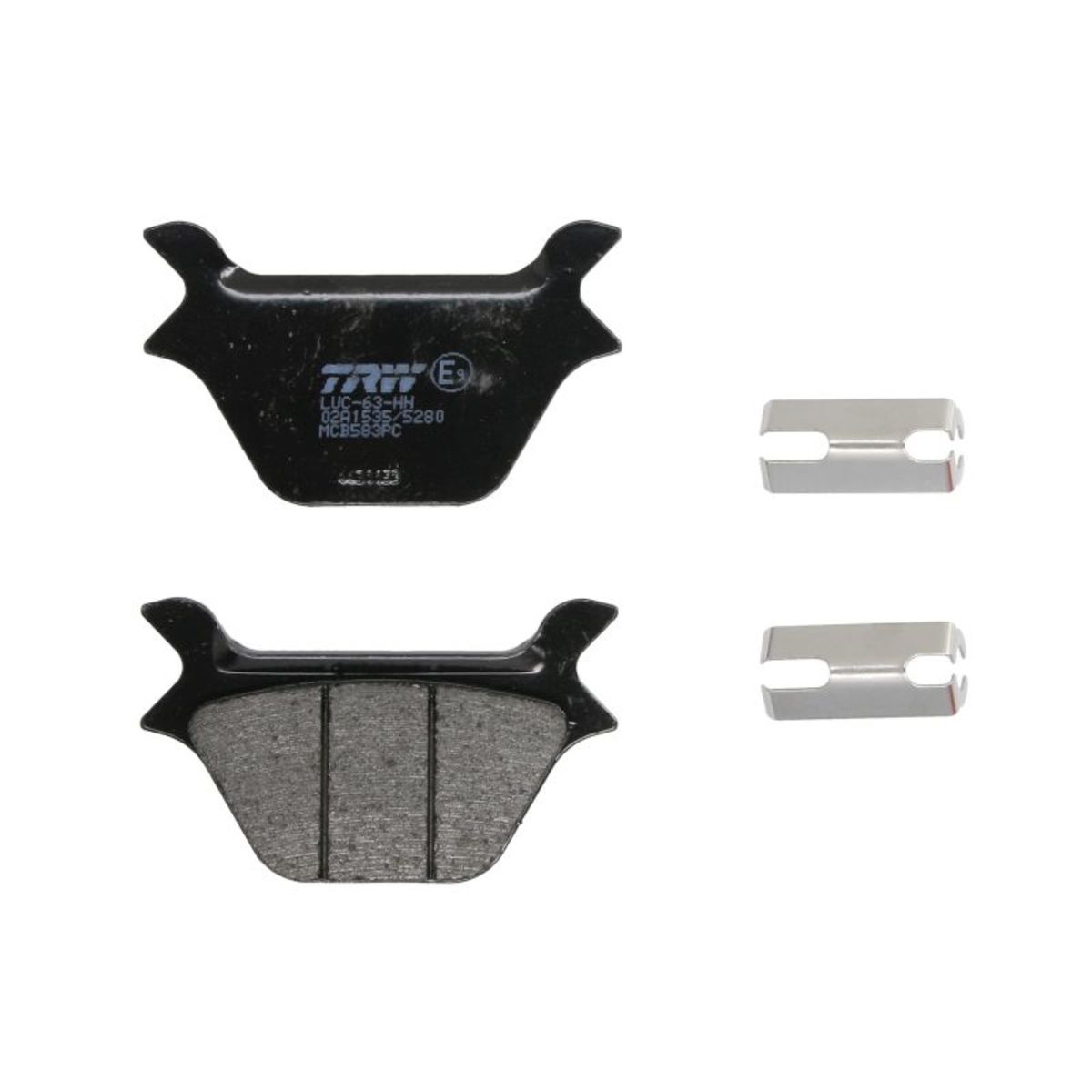Set di pastiglie freno TRW MCB583PC