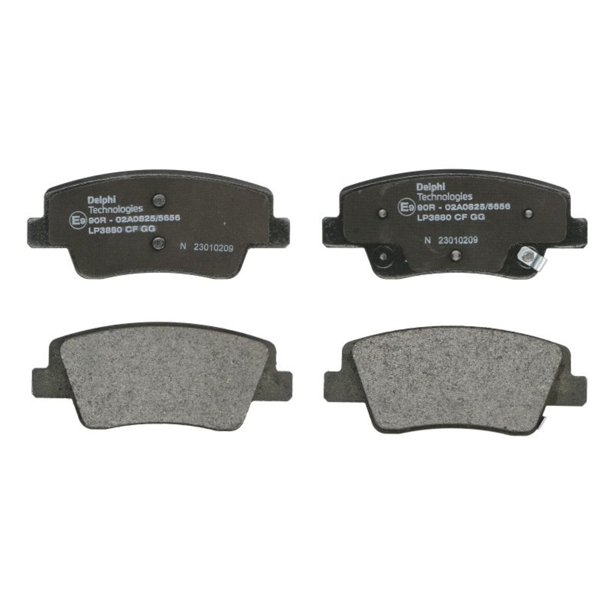Für DELPHI LOCKHEED HAMULCE LP3880 HAM PADS. KPL - Bild 6