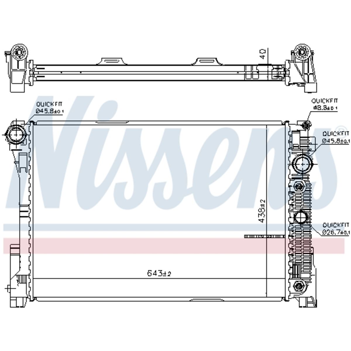 Image of Radiator, motorkoeling
