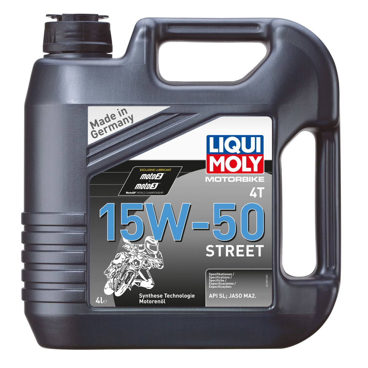 Motoröl LIQUI MOLY Street 15W50 4L | motointegrator