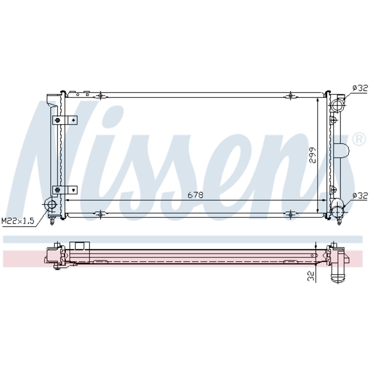 Image of Radiator, motorkoeling