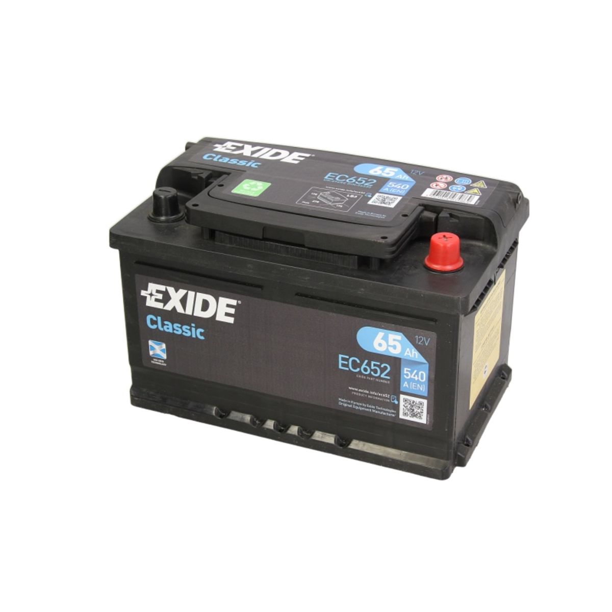 Аккумулятор exide ec652