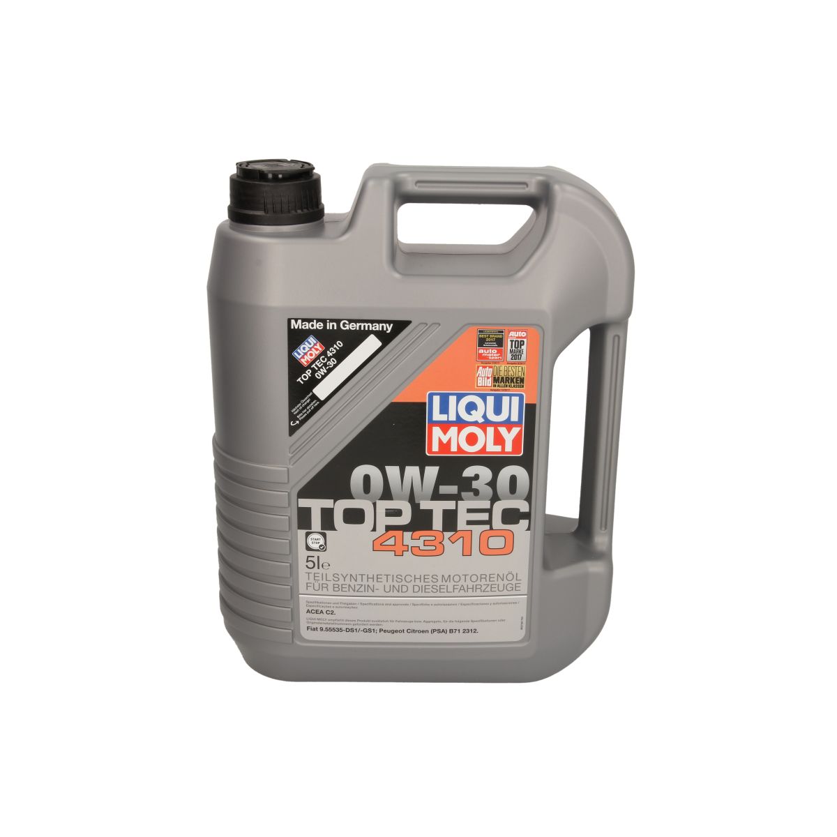 Huile moteur LIQUI MOLY 3736 TopTec 4310 0W30 5L