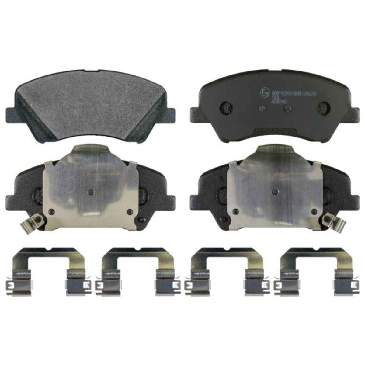 Blue Print Bremsbelagsatz Adg042175, Vorne