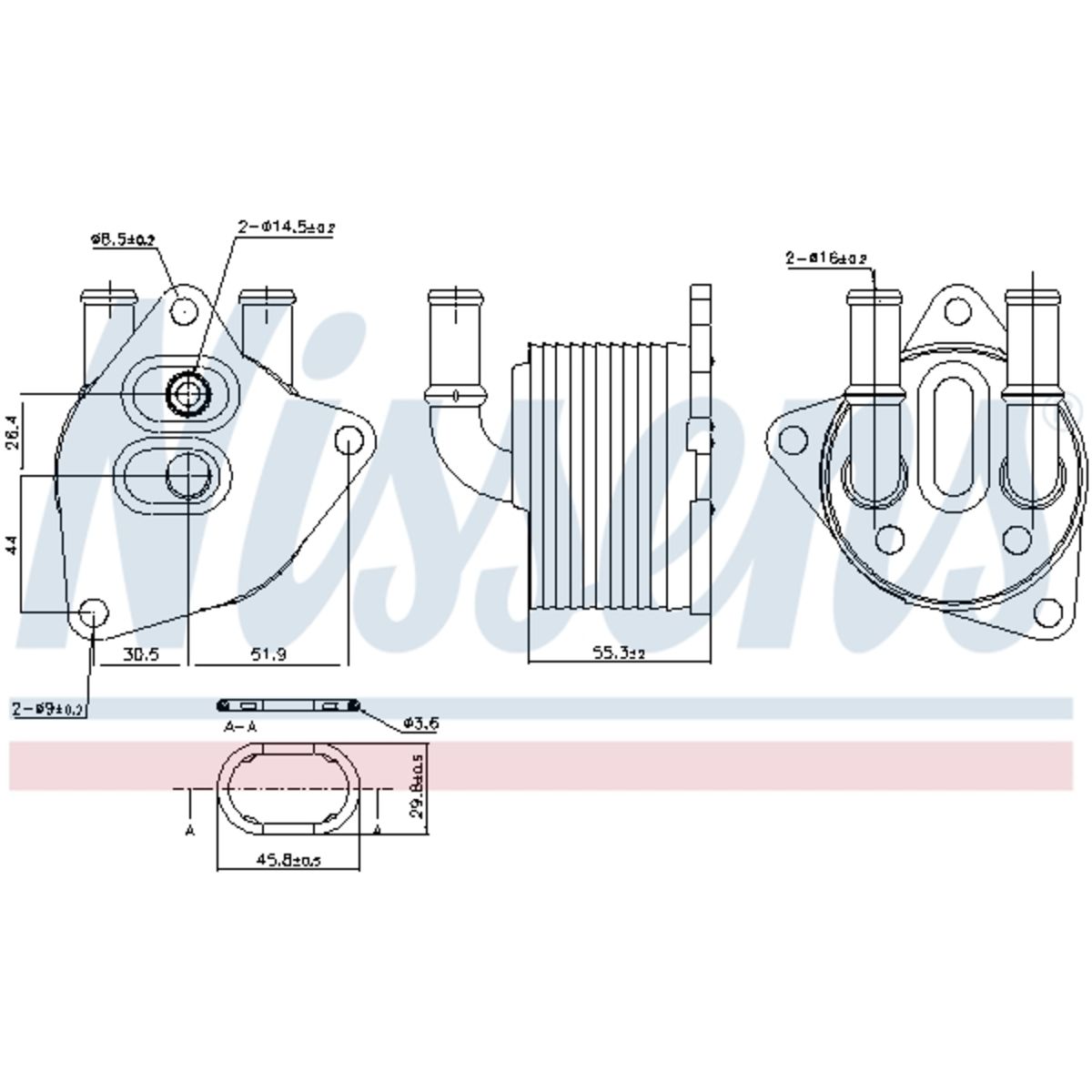 Image of Olie radiator, motorolie