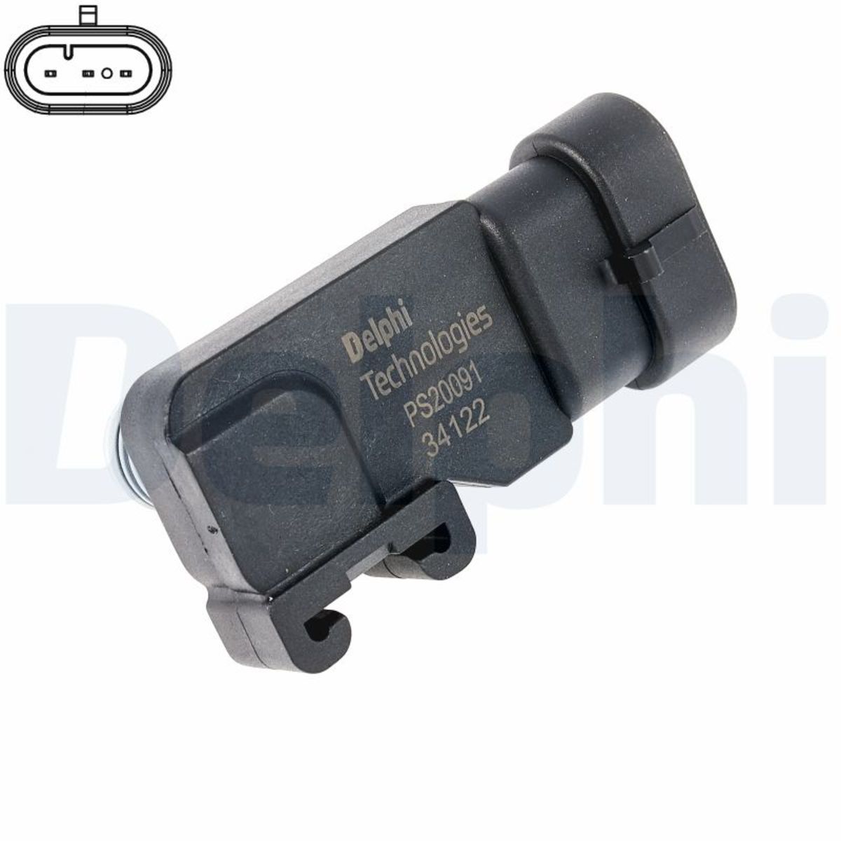 Delphi Sensor, Saugrohrdruck Ps20091-12B1