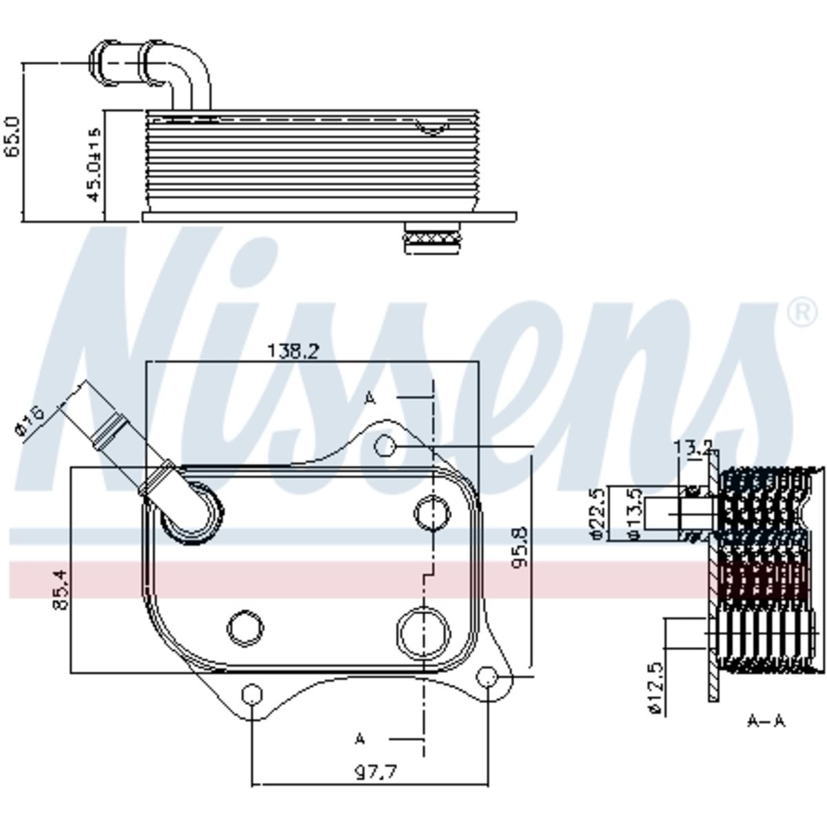 Image of Olie radiator, motorolie