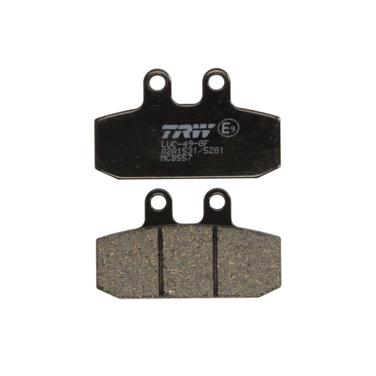 Jeu de plaquettes de frein TRW MCB557