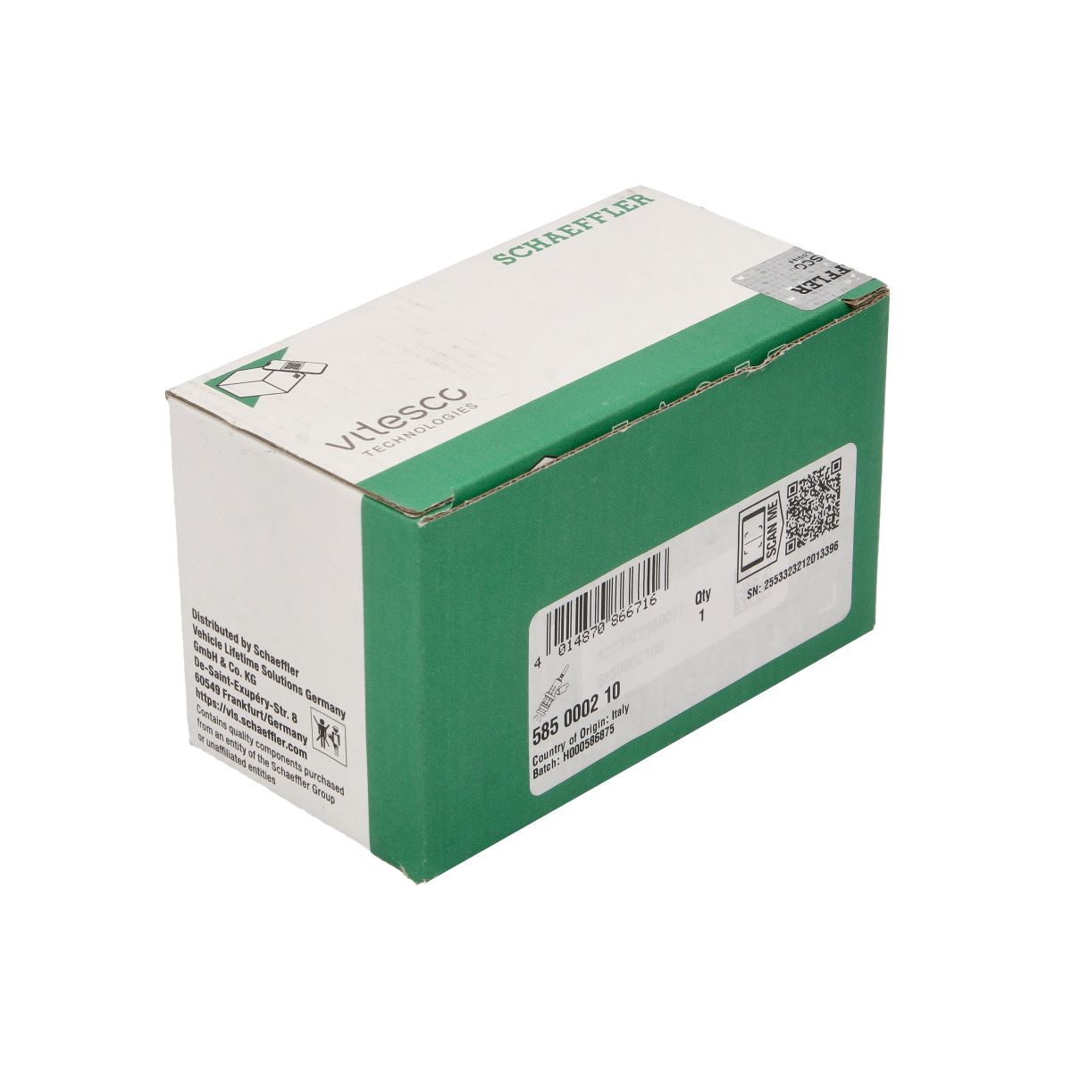 Einspritzeinheit, Ruß-/Partikelfilterregeneration VITESCO 585 0002 10