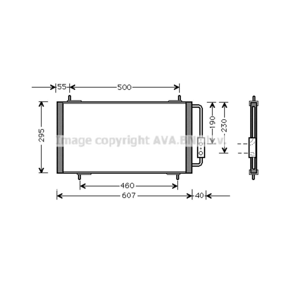 Image of Condensator, airconditioning