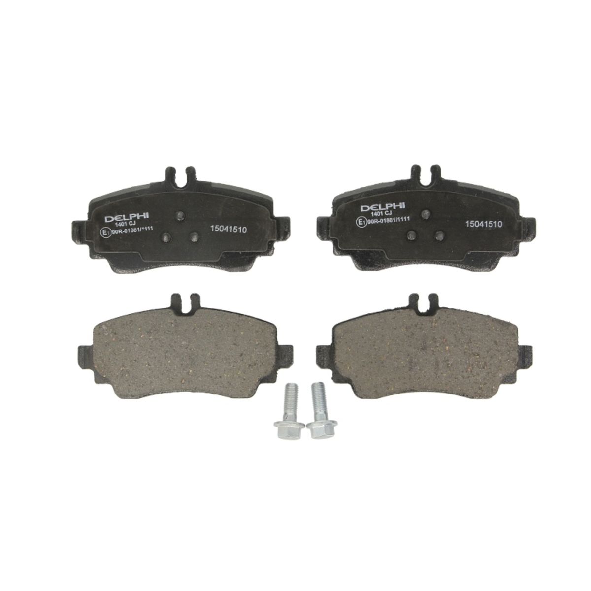 Delphi Set Di Pastiglie Freno Lp1401, Anteriore