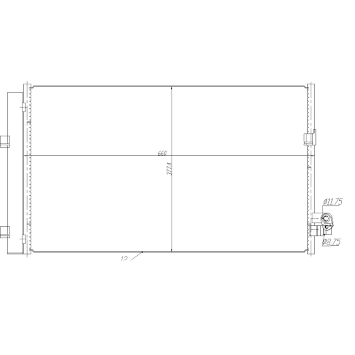 Condensator, airconditioning