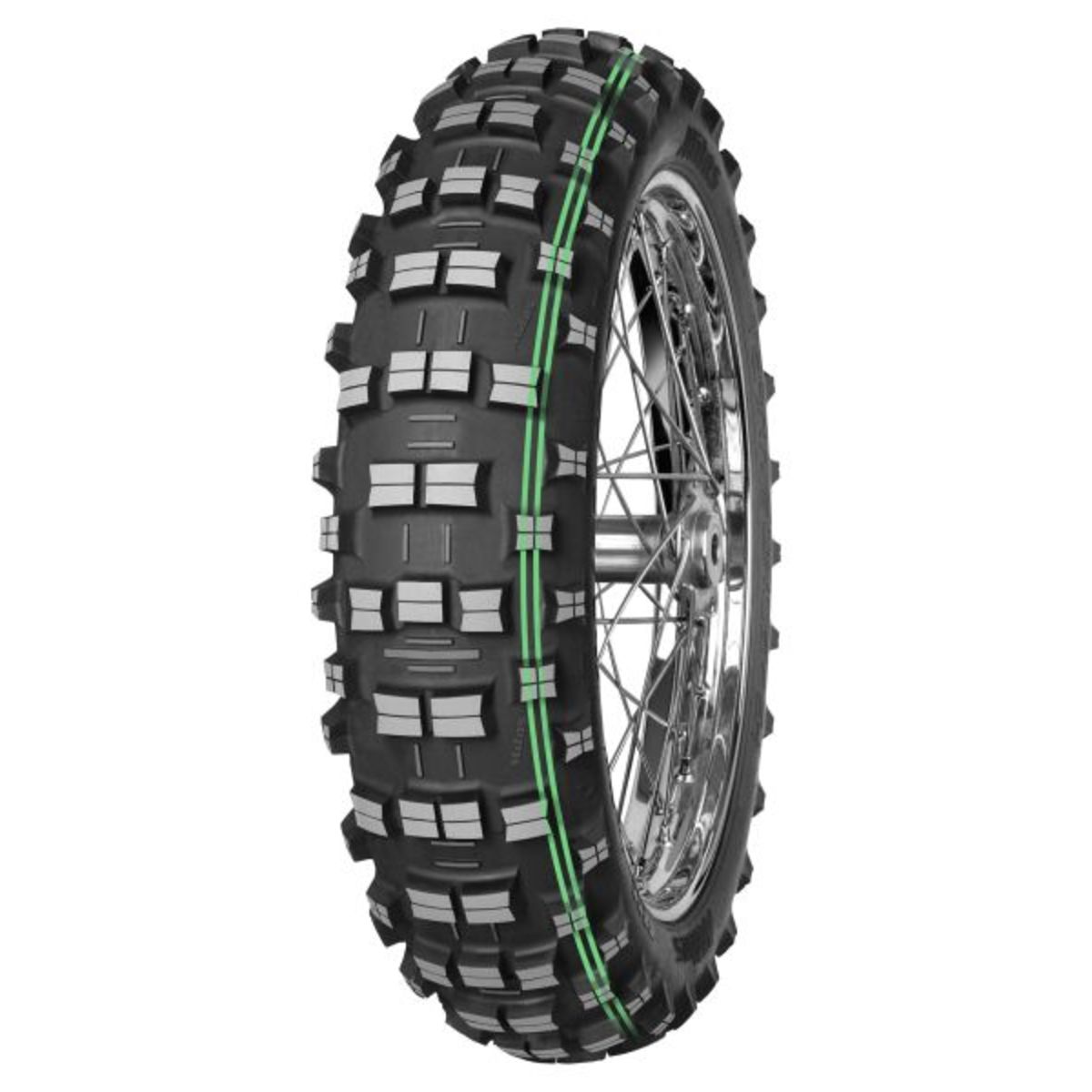 MITAS TERRA FORCE-EH SUPER SOFT DOUBLE GREEN 140/80-18 TT 70M, Pneu moto Arrière