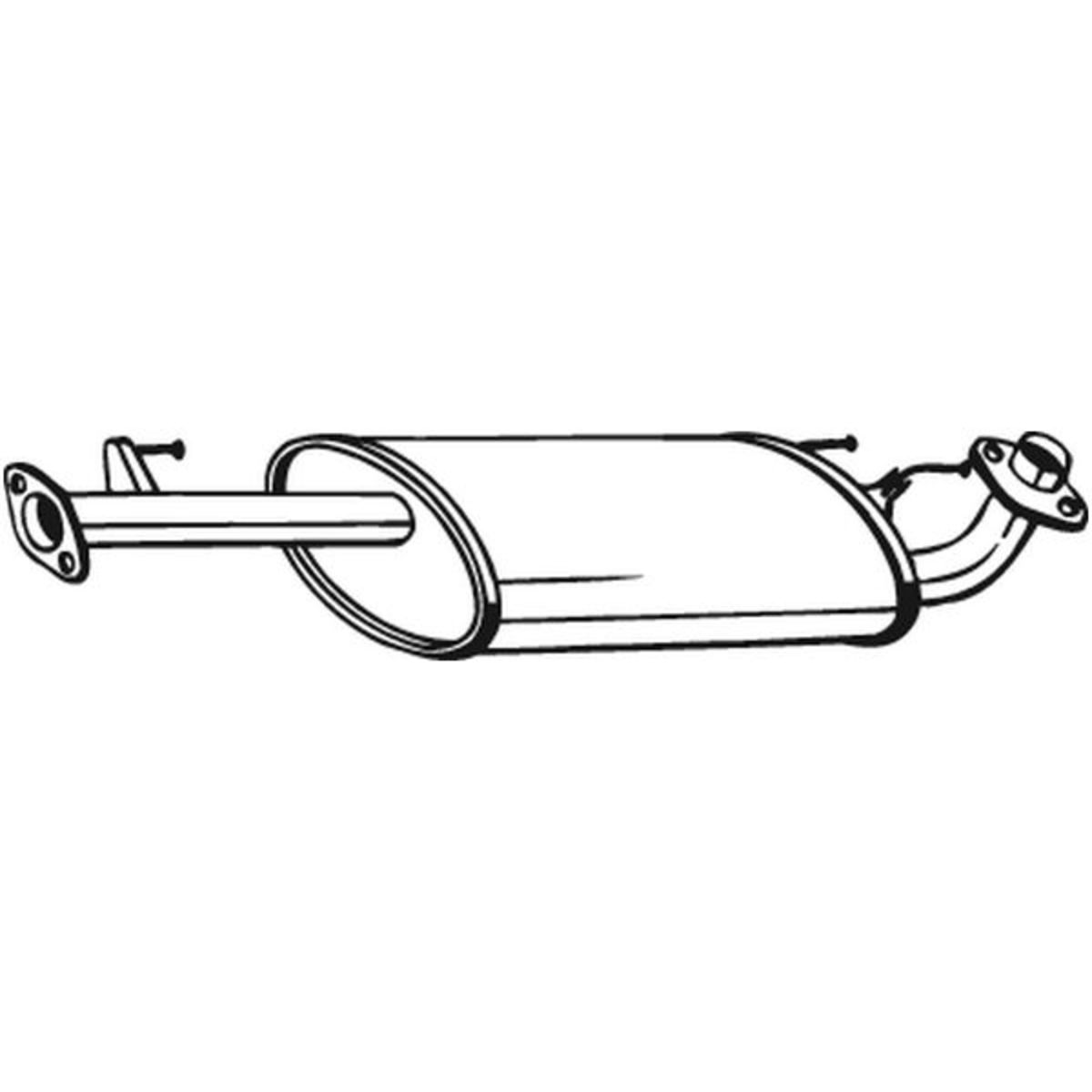 Bosal Silenziatore Centrale 228-199 - Immagine 3