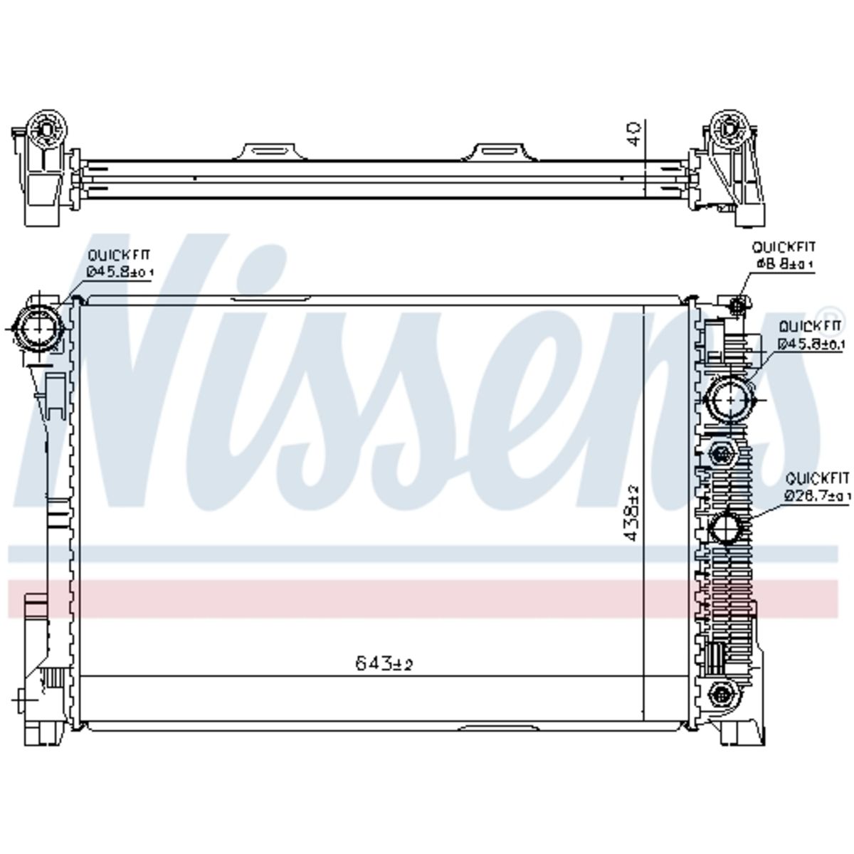 Image of Radiator, motorkoeling