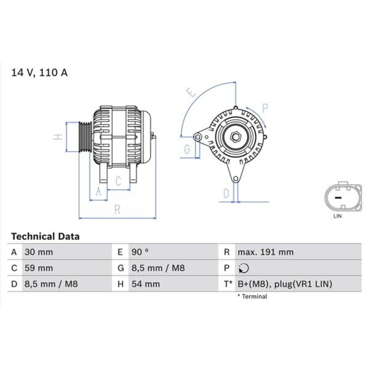 Image of Driefasige generator