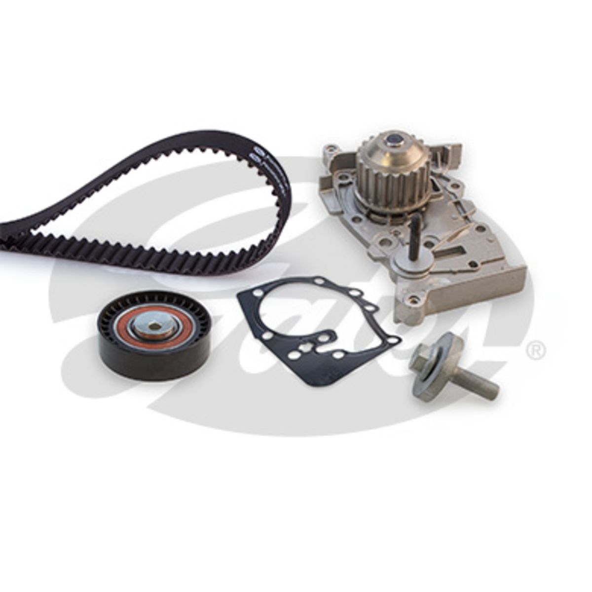 Image of Waterpomp + PowerGrip distributieriem set