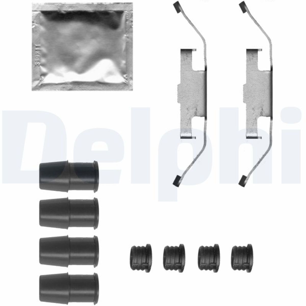 Delphi Kit D'accessoires, Plaquette De Frein Lx0683