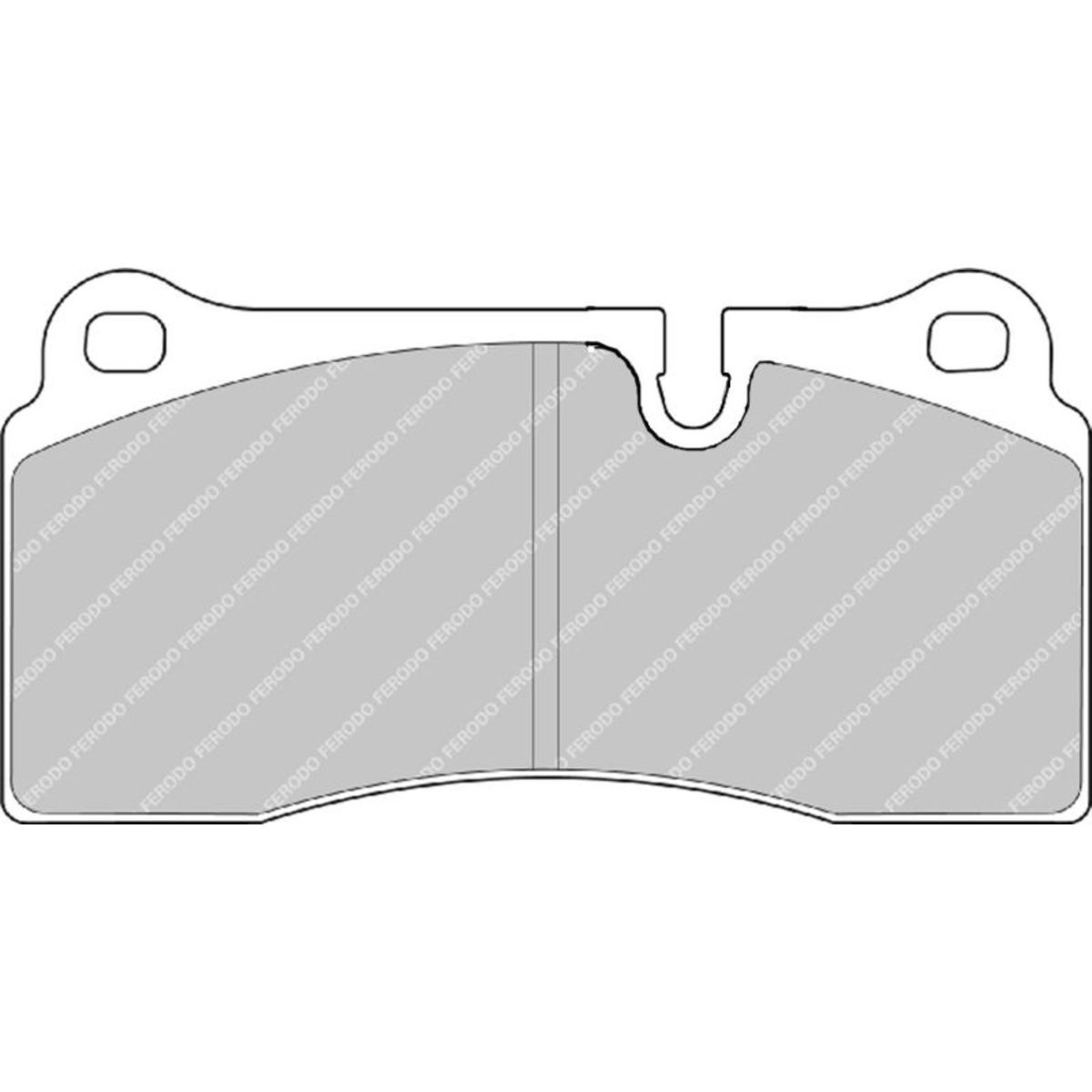 Jeu de plaquettes de frein FERODO FCP1281G