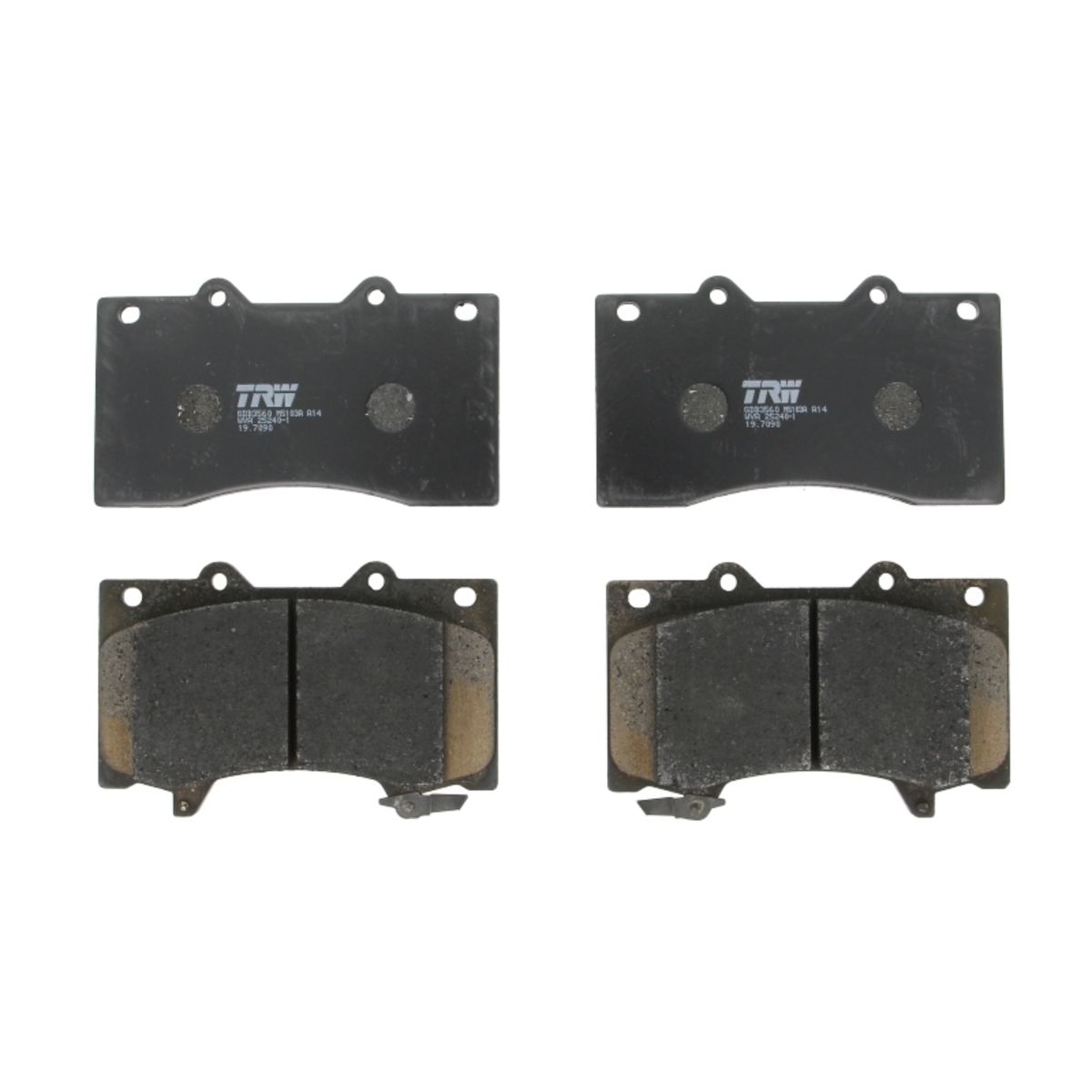 Trw Set Di Pastiglie Freno Gdb3560, Anteriore