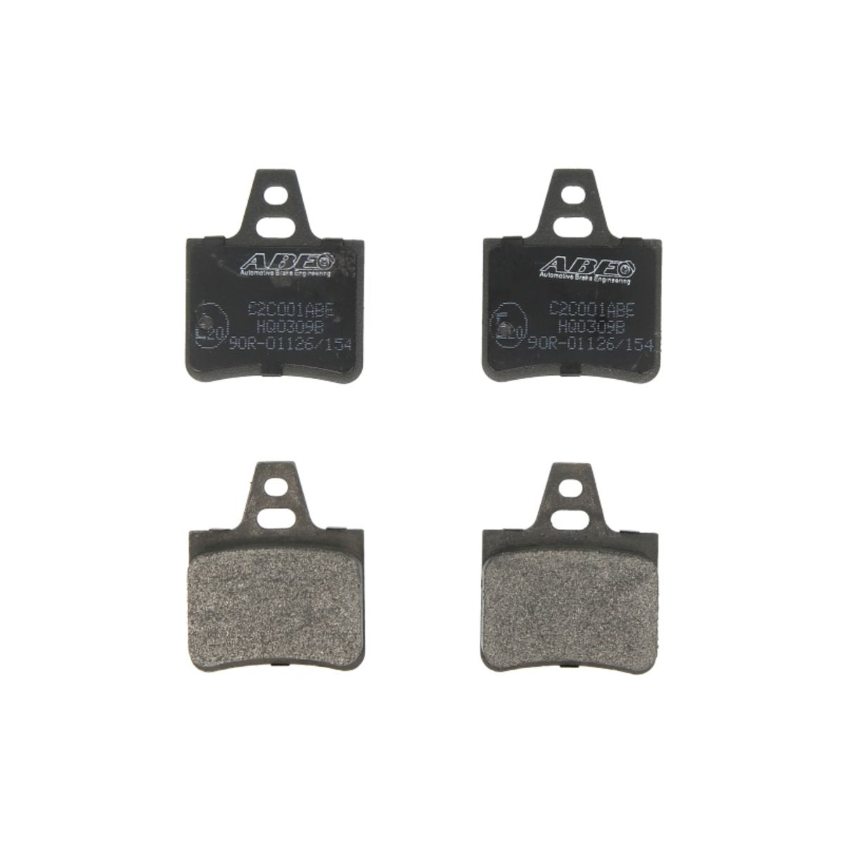 Image of Remblokset  C2C001, achter