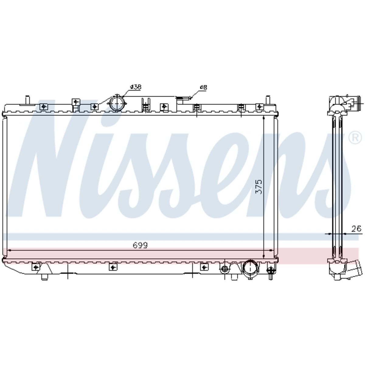 Image of Radiator, motorkoeling