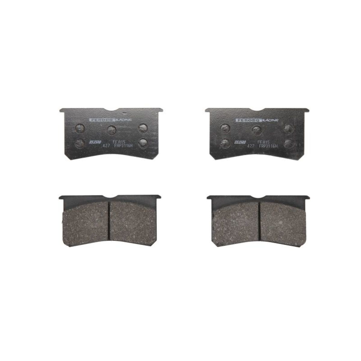 Plaquettes de frein sport non homologuées FERODO FRP3116H