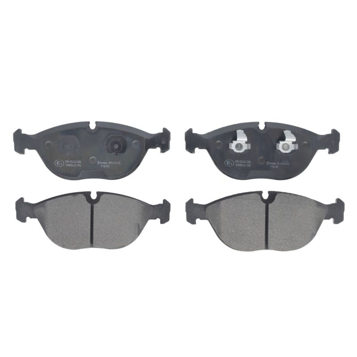 Brembo Bremsbelagsatz P 06 019