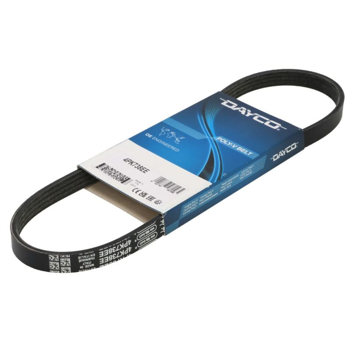 Dayco Cinghia Poly-V 4Pk738ee