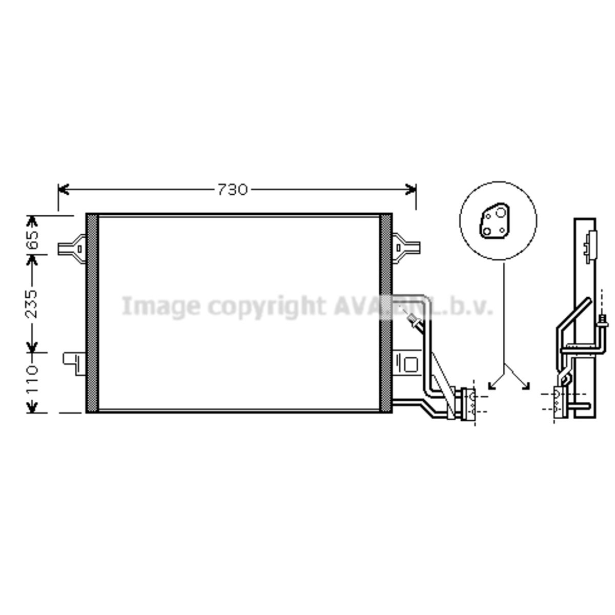 Image of Condensator, airconditioning