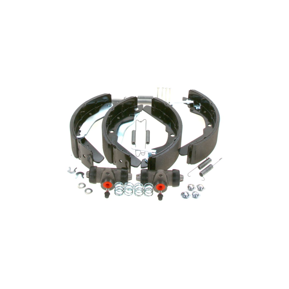 Image of Trommel set (schoenen, cilinders, veren)