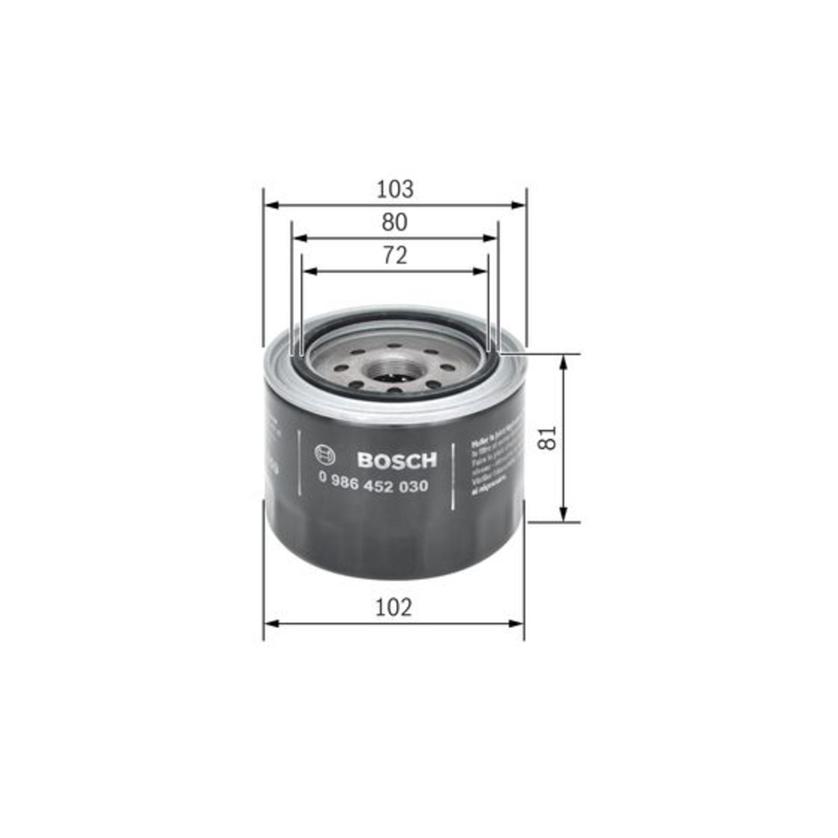 Image of Oliefilter