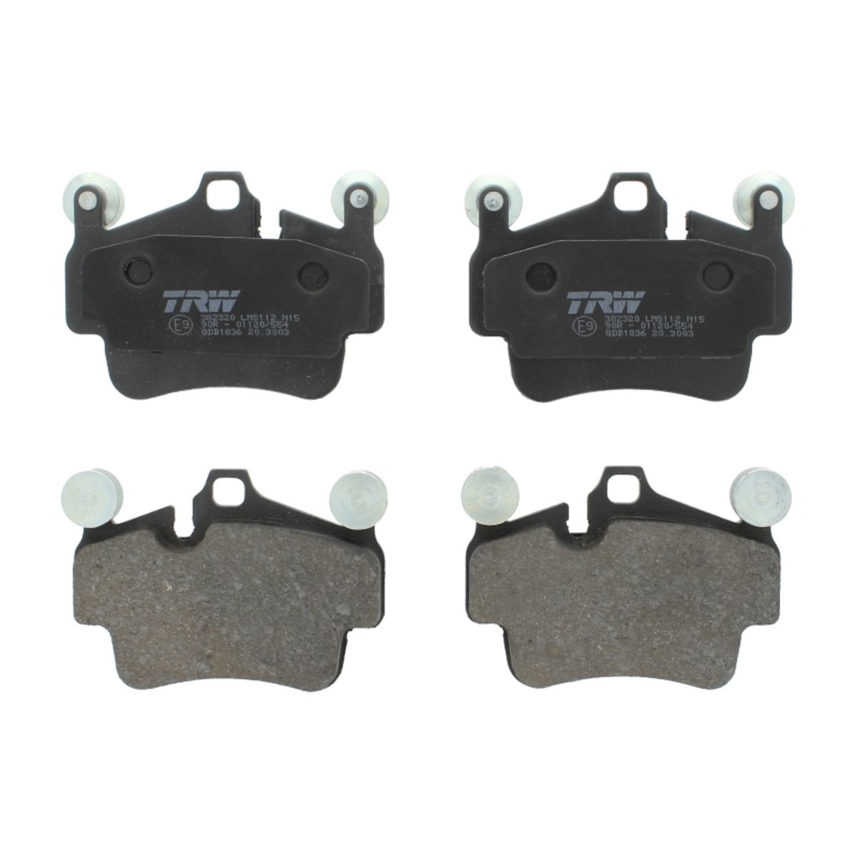 Trw Set Di Pastiglie Freno Gdb1836, Anteriore