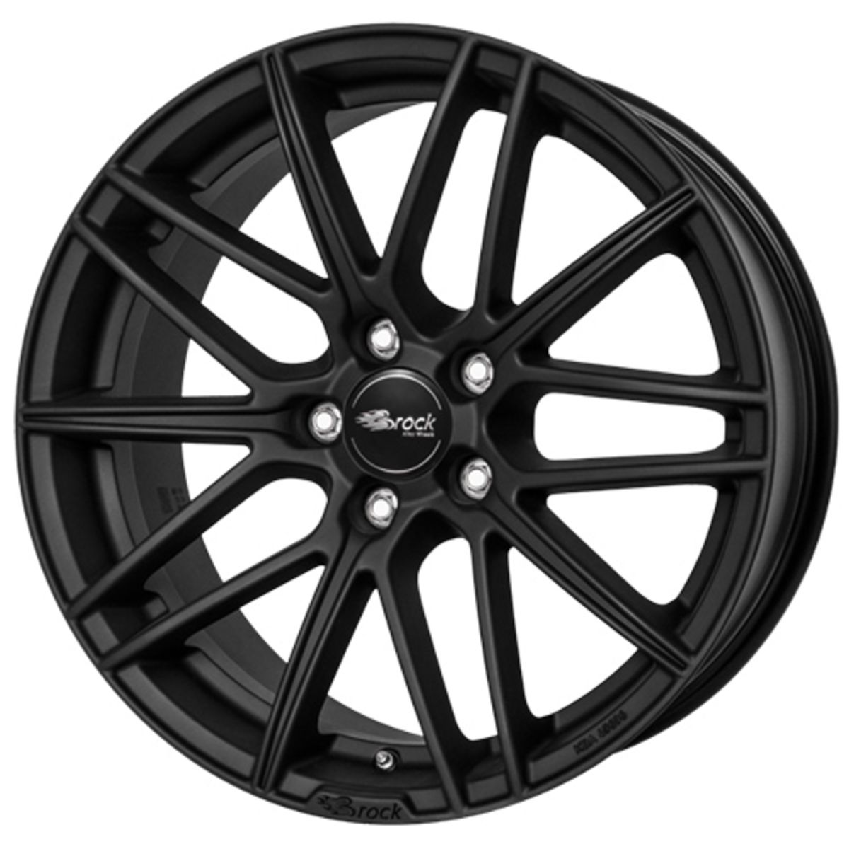 Image of Lichtmetalen velg 19''  B34 5x115 8,5J ET40, Farbe: Schwarz Matt