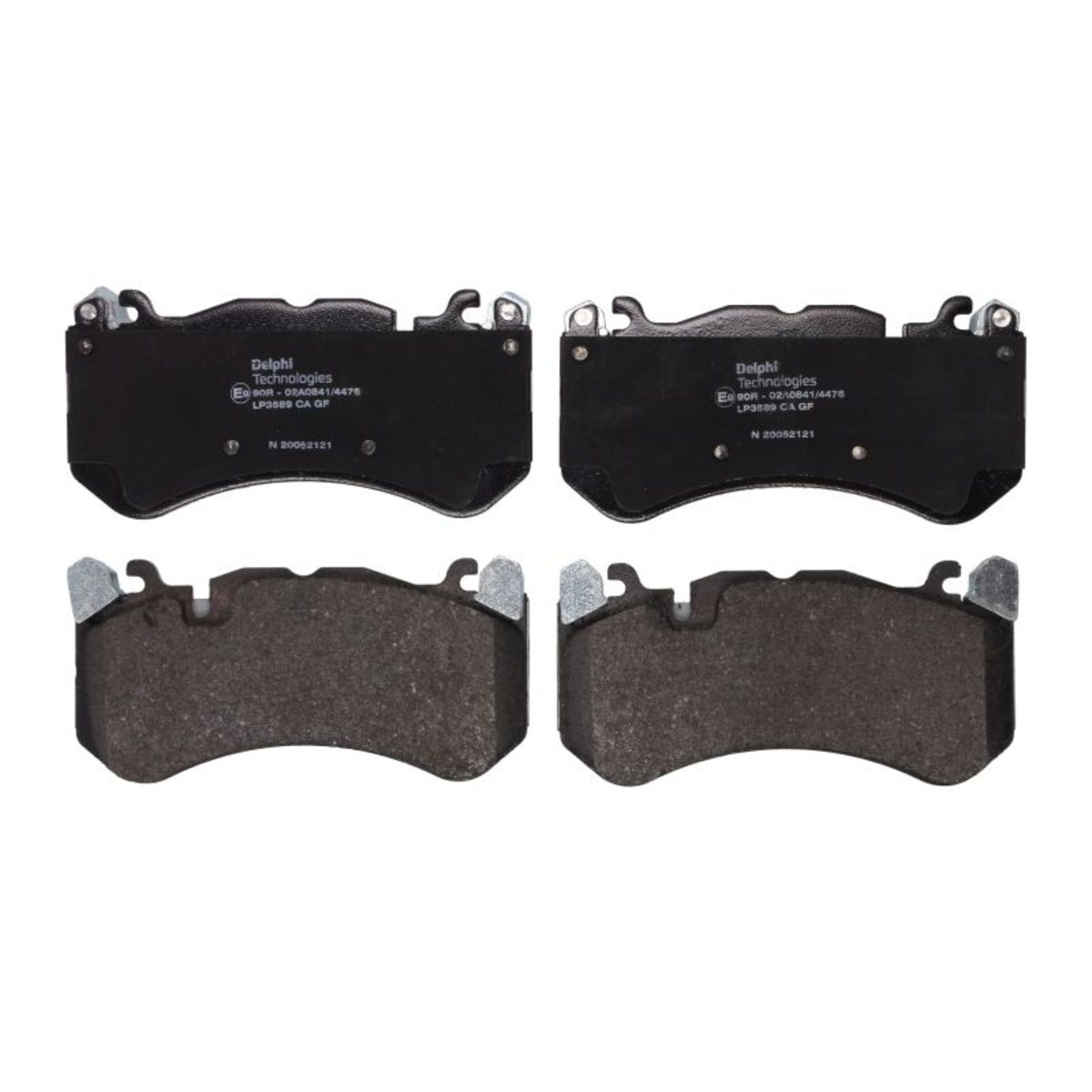 Für DELPHI LP3589 Brake Pad Set, disc brake LP3589 Brake pads set front , fits: - Bild 7