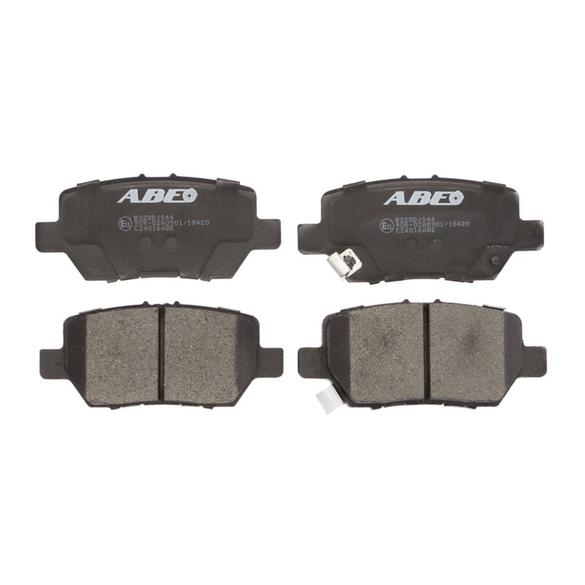 Bremsbelagsatz, Scheibenbremse ABE C24016ABE