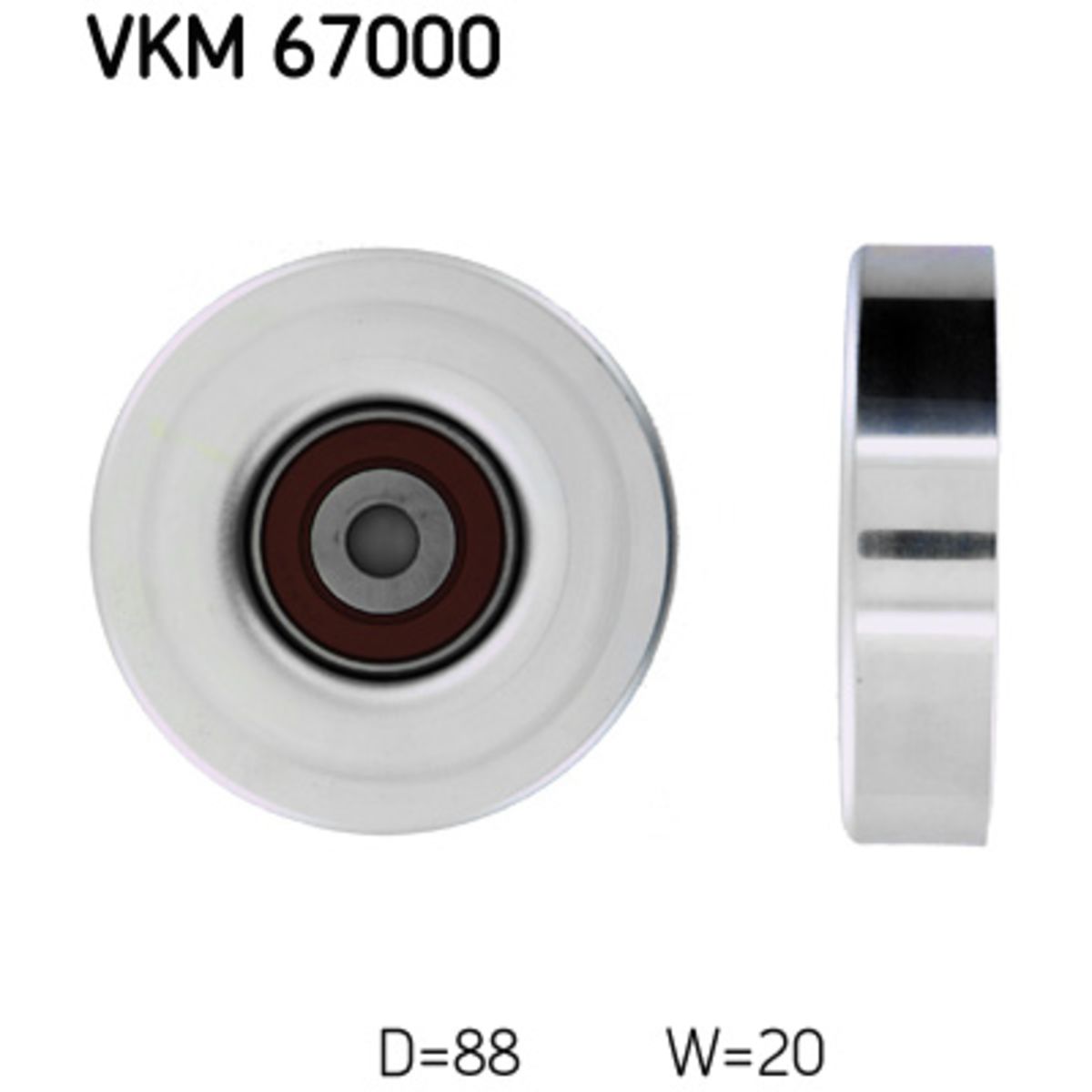Image of Rondsel/geleiderpoelie, V-riem
