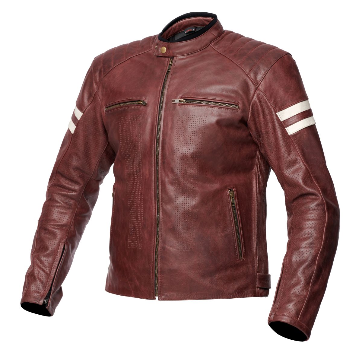 Motorrad Lederjacke SPYKE MILANO MAN 2.0 Größe 46