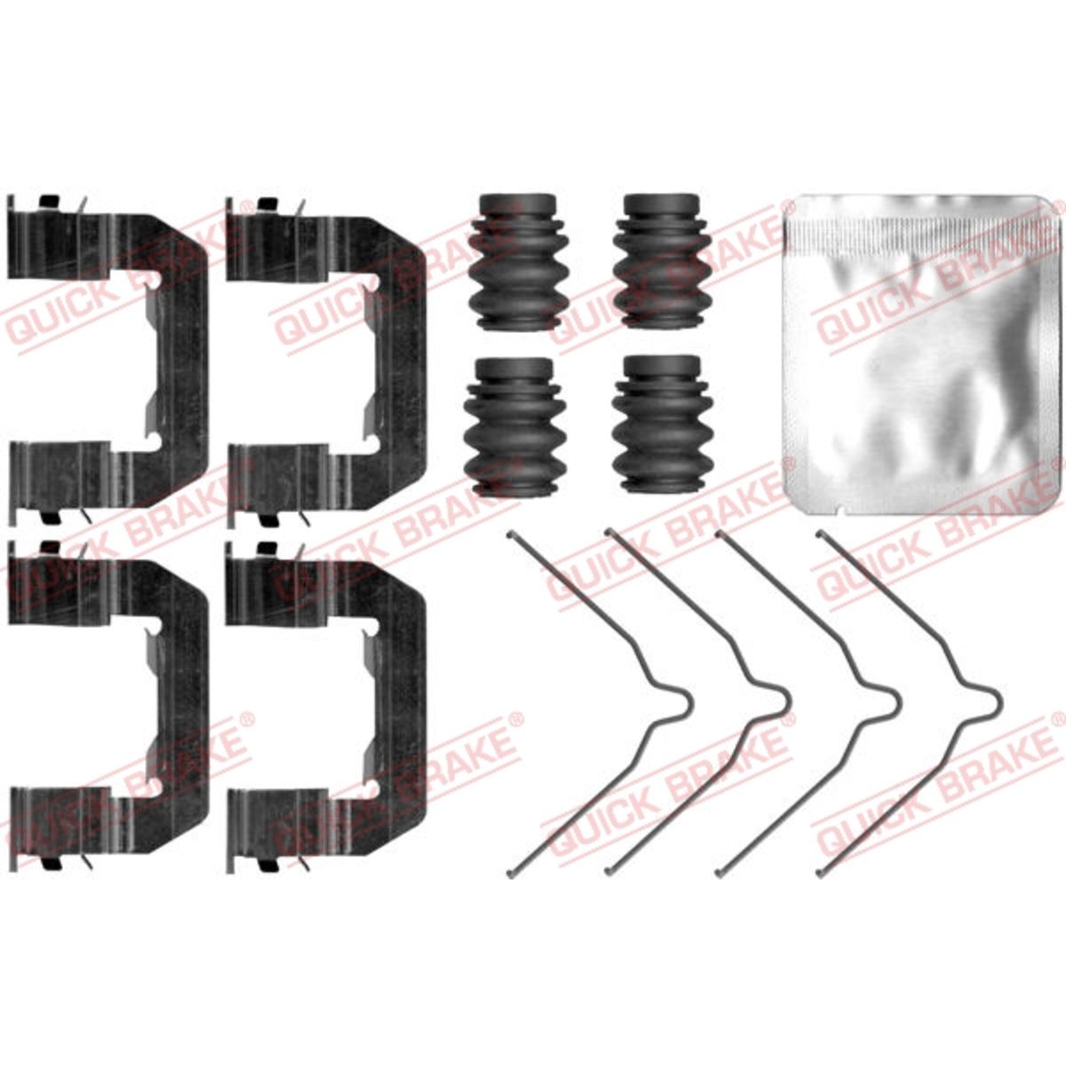 Quick Brake Set Di Accessori, Pastiglia Del Freno A Disco 109-0103