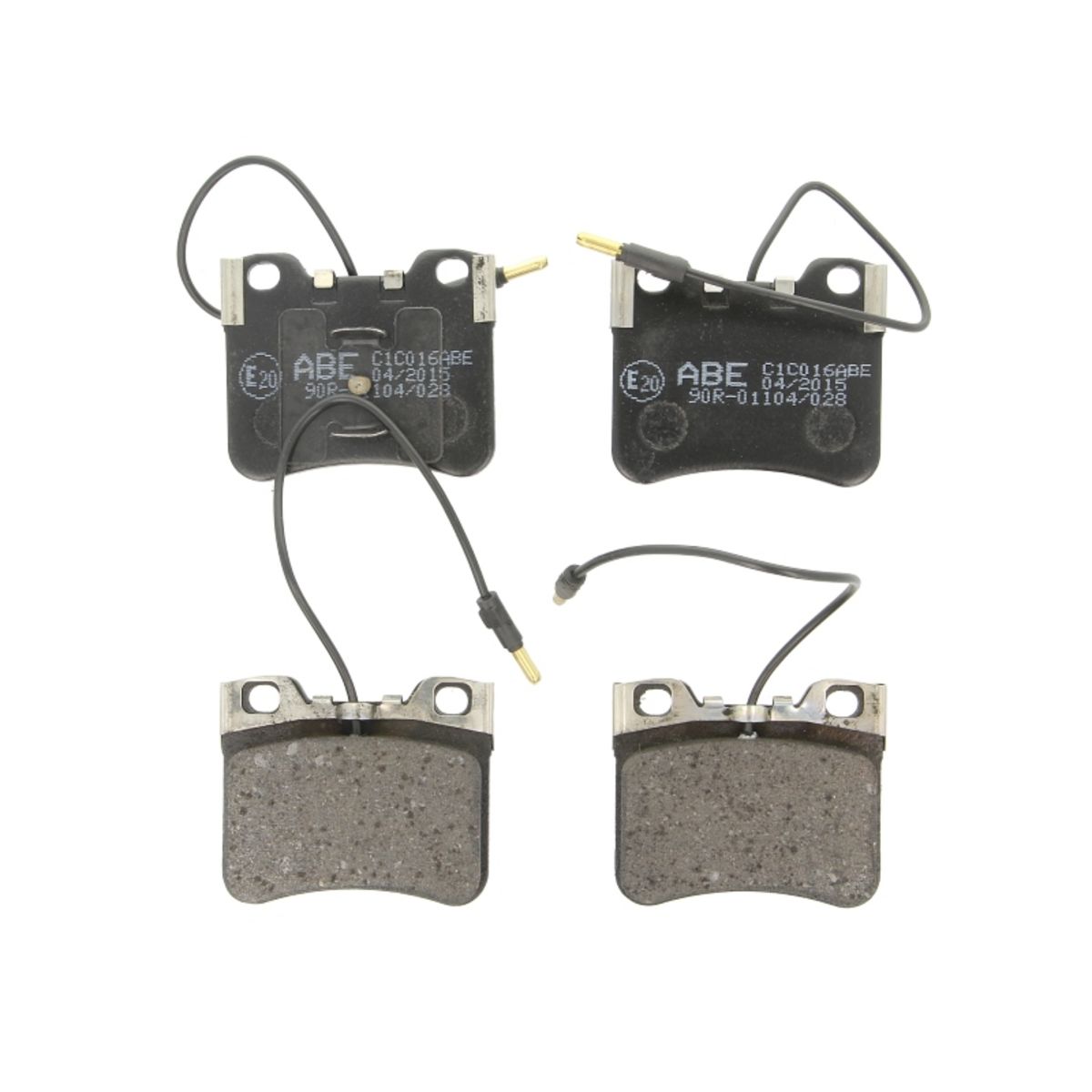 Bremsbelagsatz, Scheibenbremse ABE C1C016ABE