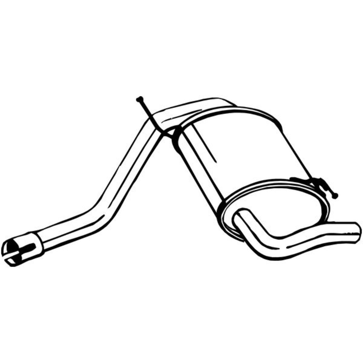 Image of Geluiddemper achter  200-219