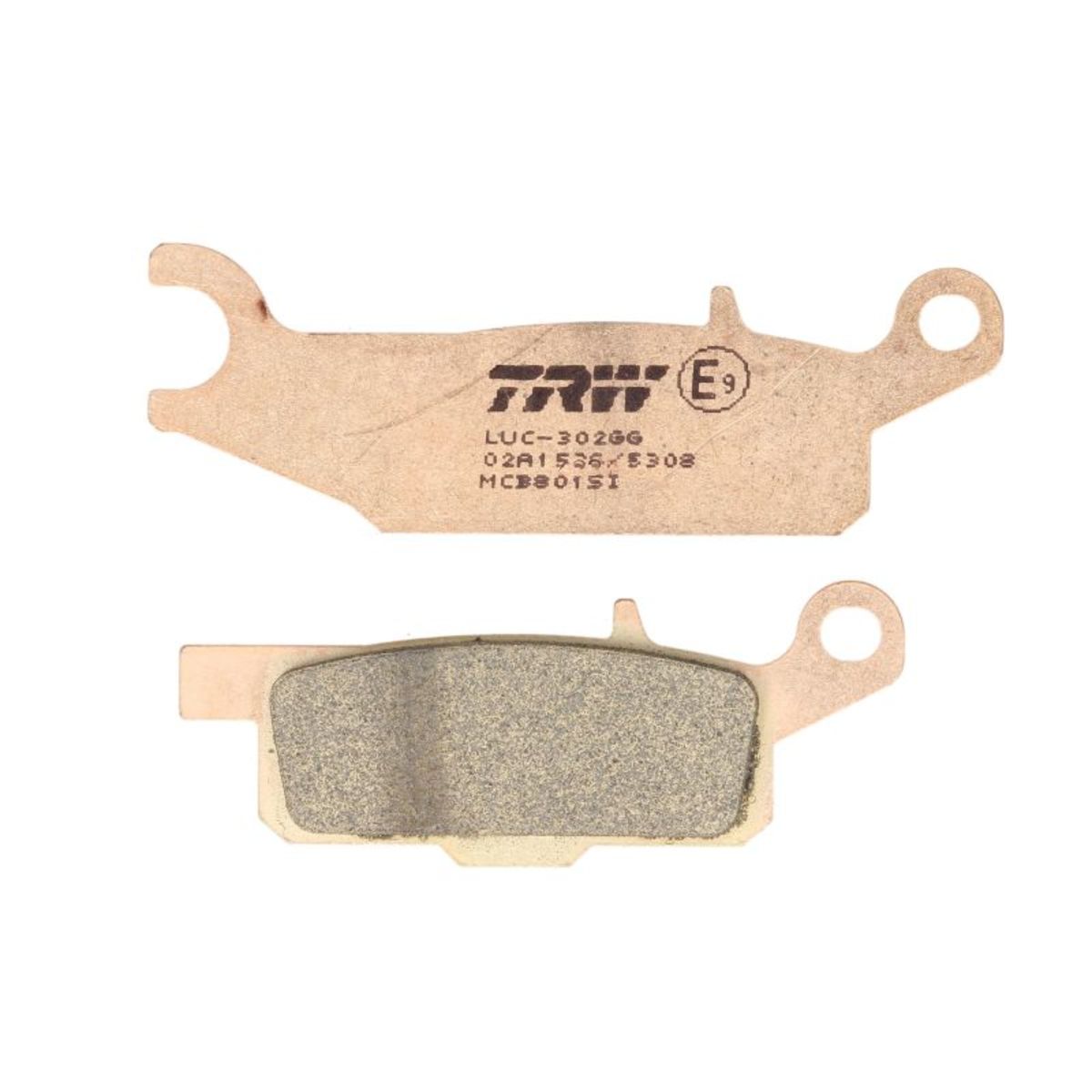 Trw Jeu De Plaquettes De Frein Mcb801si