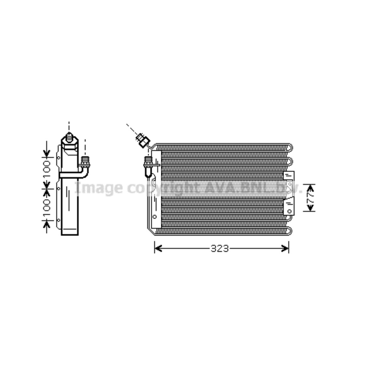 Image of Condensator, airconditioning