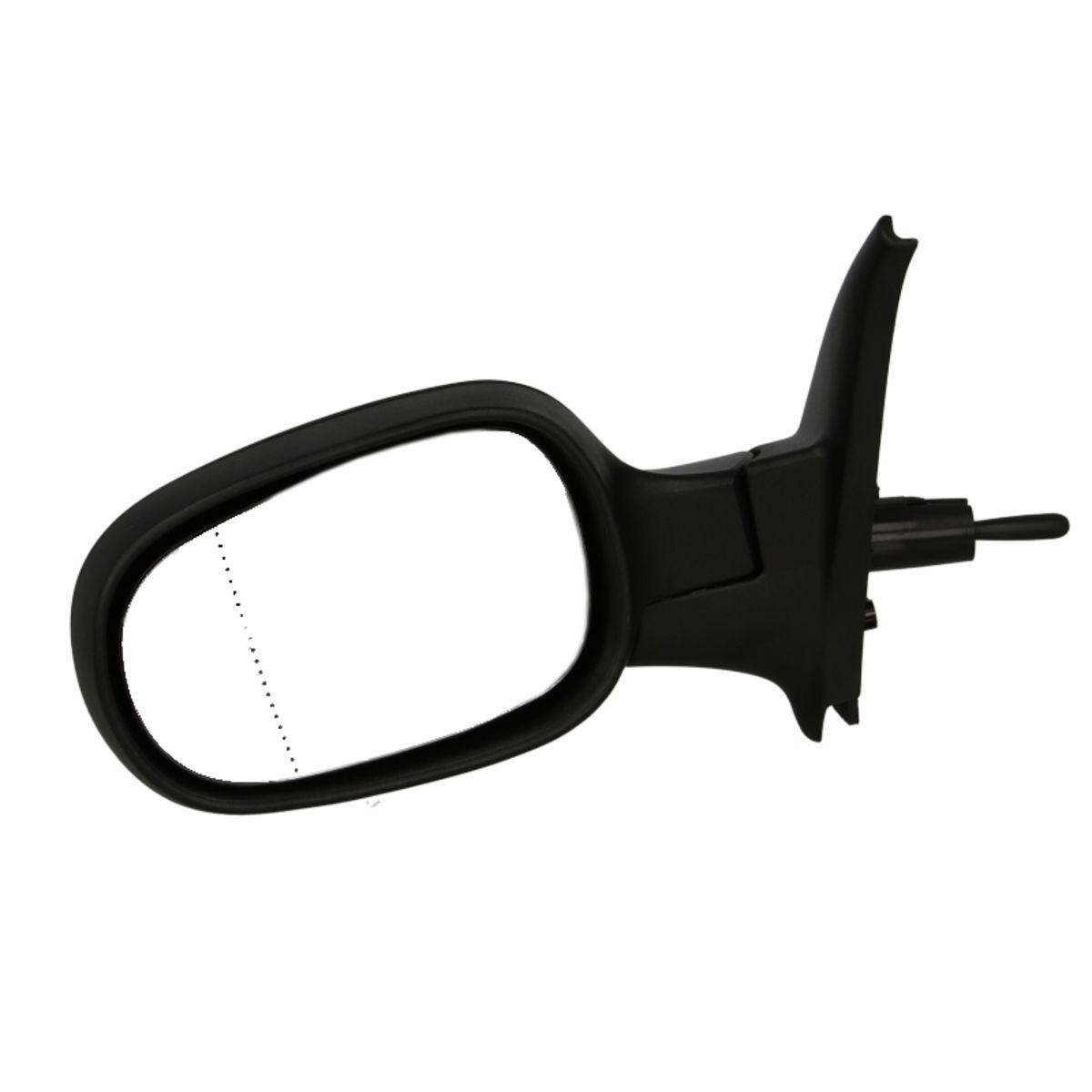 TYC 324-0006 Specchietti retrovisori Sx, nero, asferico - Immagine 4