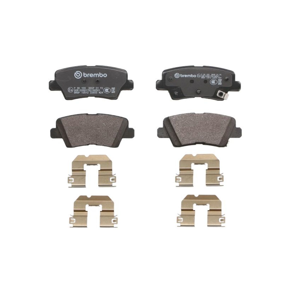 Brembo Bremsbelagsatz P 103 Größe 30 P 30 103