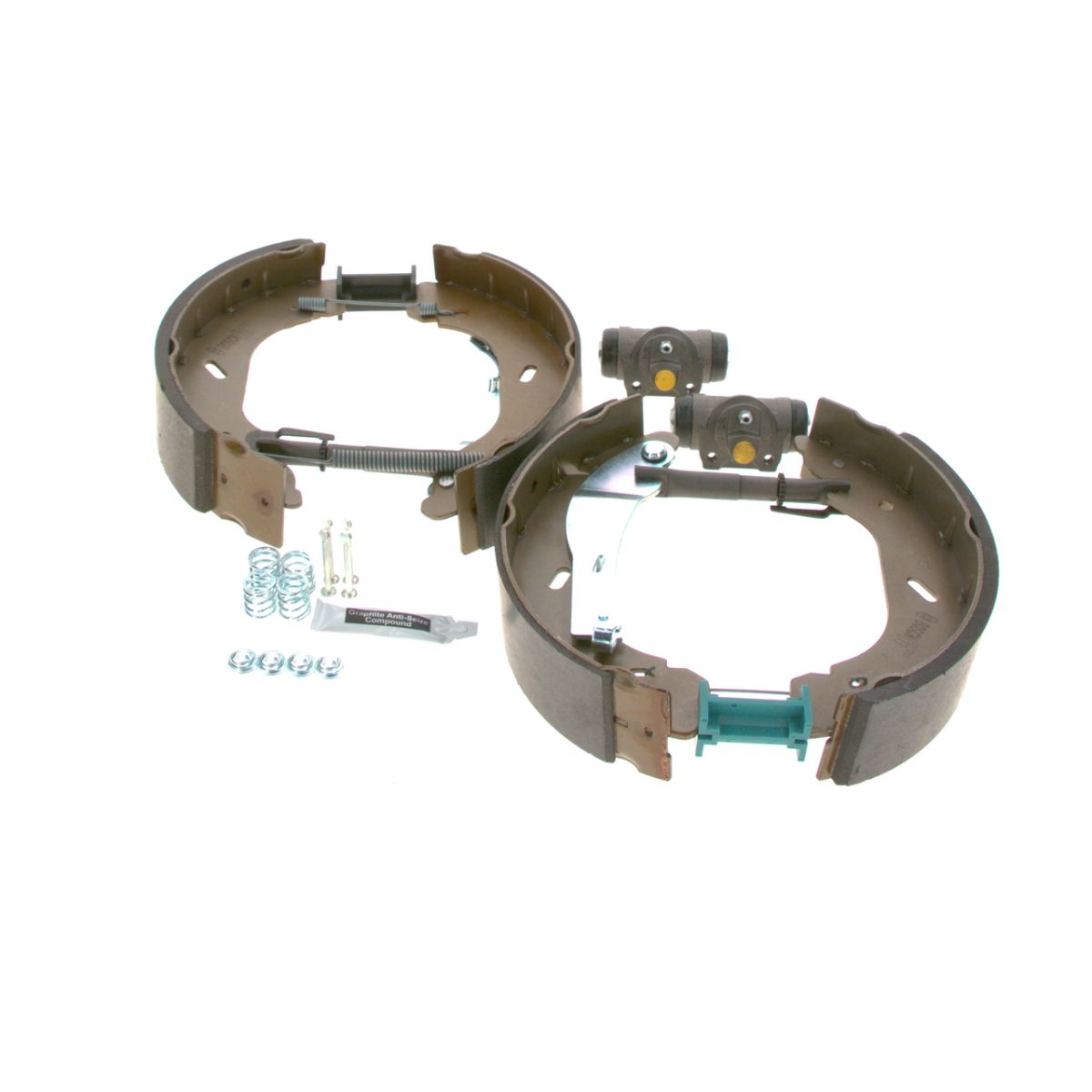 Image of Trommel set (schoenen, cilinders, veren)