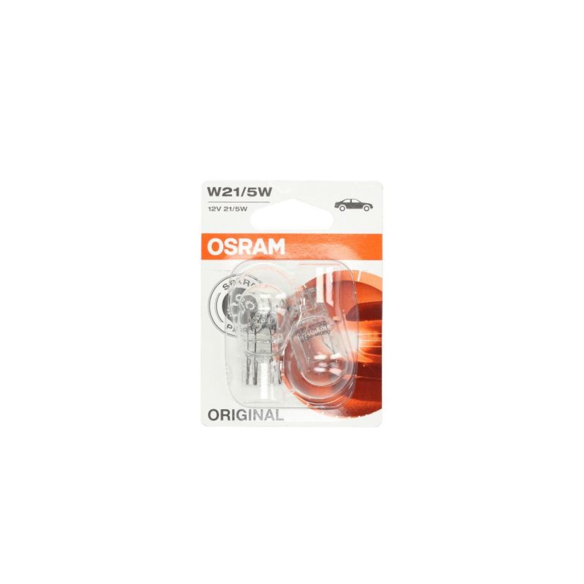 Ampoule secondaire OSRAM W21/5W Standard 12V/5/21W, 2 pièce