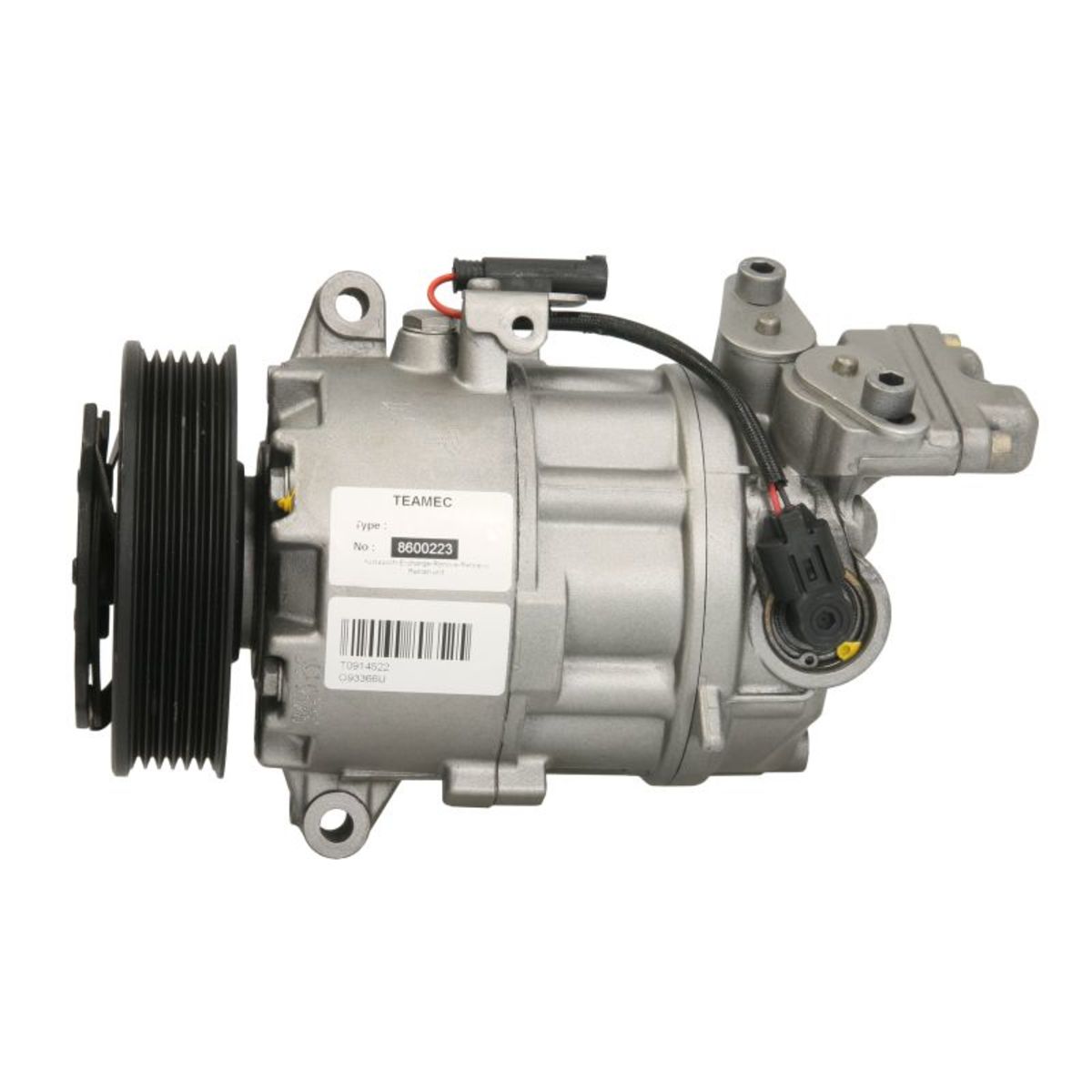 Kompressor, Klimaanlage TEAMEC 8600223