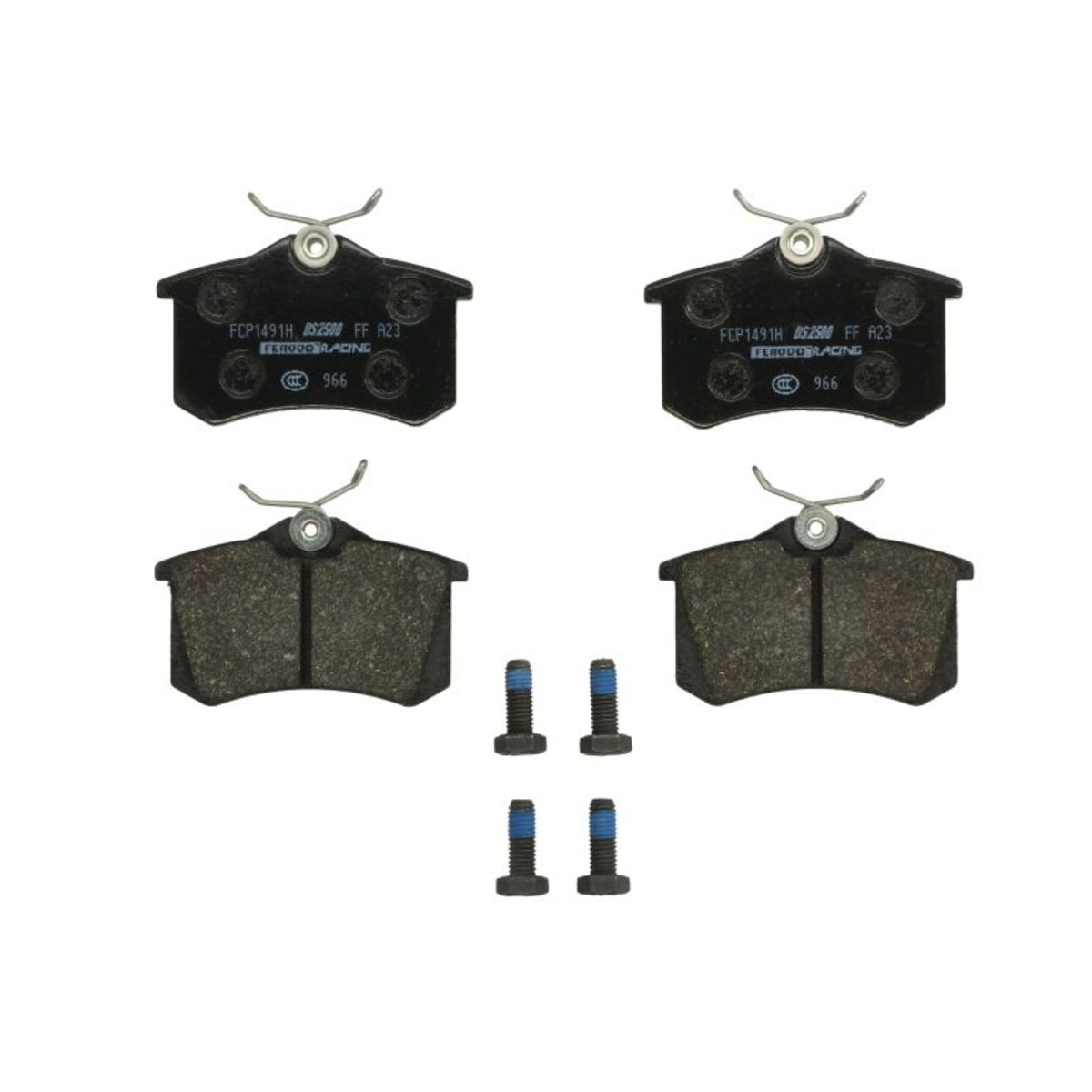 Plaquettes de frein sport non homologuées FERODO FCP1491H
