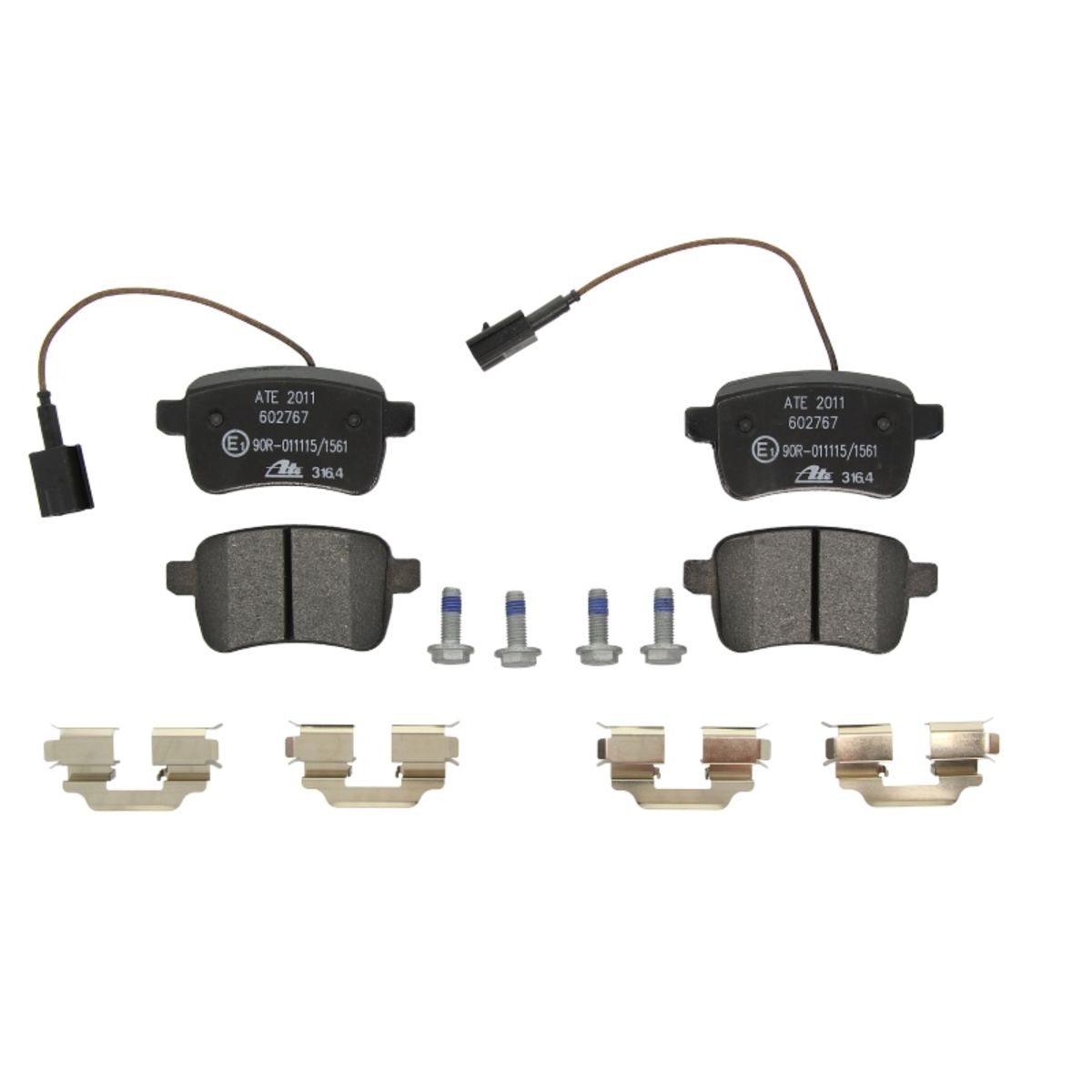 ATE Bremsbelagsatz 13046060312 - Scheibenbremsen Für Mercedes-Benz (Originalqualität)